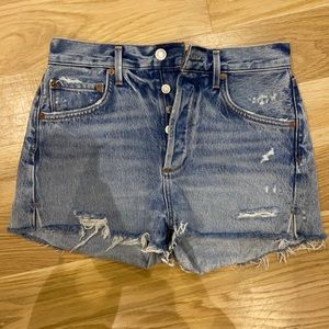 AGOLDE Jaden High Rise Shorts - NEVER WORN!